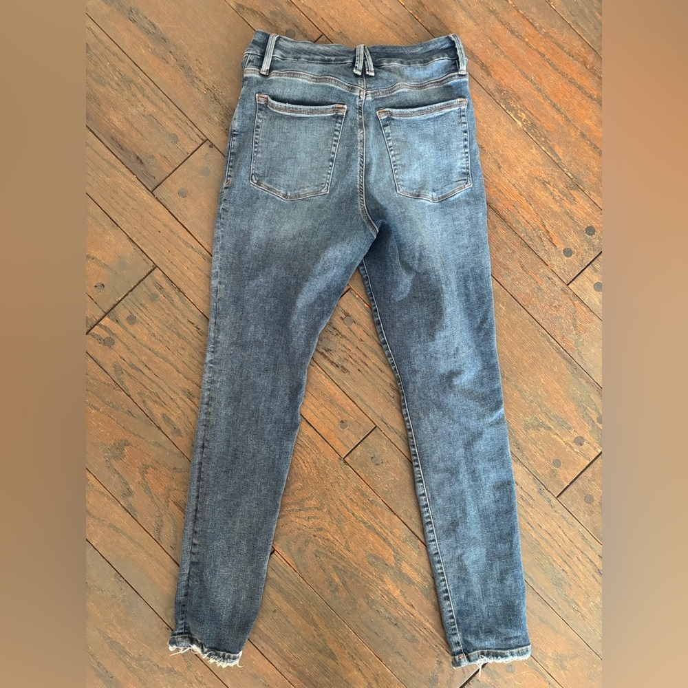 Good American Jeans with button fly size 10/30 - Picture 2 of 4